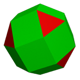 ray traced image of the rhombicuboctahedron (10)