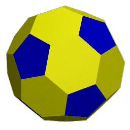 ray traced image of the truncated icosahedron (25)