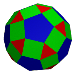 ray traced image of the rhombicosidodecahedron (27)