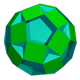 ray traced image of the small rhombidodecahedron (39)