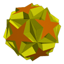 ray traced image of the great truncated icosahedron (55)