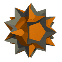 ray traced image of the great dodecahemidodecahedron (70)