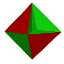 ray traced image of the tetrahemihexahedron (04)