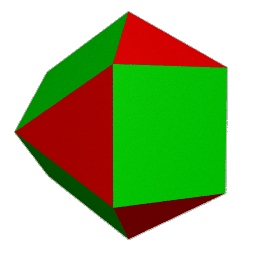 ray traced image of the cuboctahedron (07)