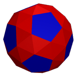 ray traced image of the snub dodecahedron (29)
