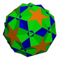 ray traced image of the rhombidodecadodecahedron (38)