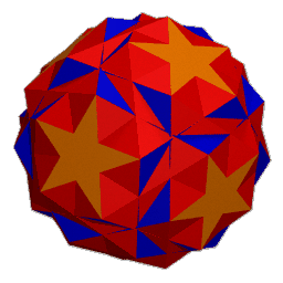 ray traced image of the snub dodecadodecahedron (40)