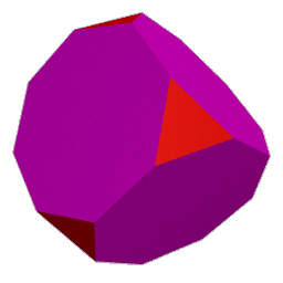 ray traced image of the truncated cube (09)
