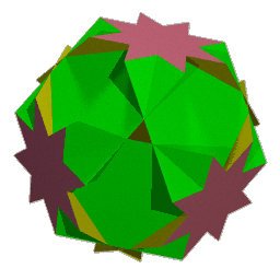 ray traced image of the great truncated cuboctahedron (20)