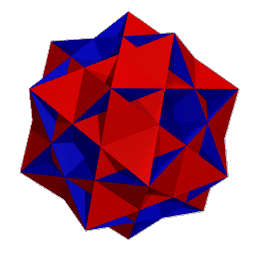 ray traced image of the great ditrigonal icosidodecahedron (47)