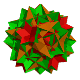 ray traced image of the great rhombicosidodecahedron (67)